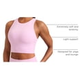 thumbnail image 4 of Top CRZ YOGA Butterluxe Cuello Alto con Espalda Racer Rosa XL, 4 of 5