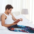 thumbnail image 5 of Honiee Modern Colorful Eyes for men - a sleek fusion of Straight Pajama Pants, versatile Lounge Pants, and cozy Sleepwear, all rolled into one-Large, 5 of 6