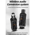 thumbnail image 2 of UHF Professional Microphone Wireless Converter XLR Transmitter Receiver for Dynamic Microphone Guitar Audio Mixer, 2 of 10