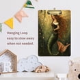 thumbnail image 6 of Acrylic Writing Board Gold12.5*9 Inch Clipboards Transparent Acrylic Material Suitable For Office Classroom Teachers Fashion Bloggers Stationery Enthusiasts Christmas Pretty Mermaid, 6 of 9