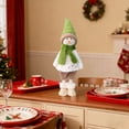 thumbnail image 5 of Christmas Plush Doll Standing Snowman Christmas Doll Standing Plush Toy for Holiday Winter Home Decoration, 5 of 6