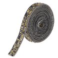 thumbnail image 2 of GUOOL 1 Yard Crystal Rhinestone Ribbon Sewing DIY Crafts Supplies Golden, 2 of 9