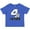 Royal Blue, variant on Inktastic 4th Birthday Soccer 4 Year Old Boys or Girls Toddler T-Shirt