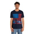 thumbnail image 4 of Famous Places And Buildings New York Unisex Jersey Short Sleeve Tee, 4 of 12