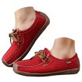 thumbnail image 2 of Chenyee Women's Lace Up Casual Shoes Lightweight Non Slip Comfortable Flat Bottom Walking Loafers, 2 of 5