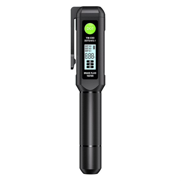 Testeur de Liquide de Frein DOT3/DOT4/DOT5.1 Testeur d'Huile Auto Frein Outil de Détecteur de Mini Testeur d'Huile Métallique avec Son