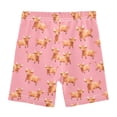 thumbnail image 4 of joogoo Highland Cattle Running Girls Lined Shorts Bike Dance Bottoms 5T, 4 of 7