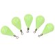 thumbnail image 3 of Peso de pesca, señuelo luminoso Jig Head Luminoso peso de pesca Aparejos de pesca probados y confiables, 3 of 8