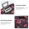 thumbnail image 3 of Pofeuu Rose Mix Leopard 2 Print Luggage Suitcase Cover Protector Luggage Washable Covers Aesthetic for 18/24/28/32 inch Luggage（No luggage included）-Medium, 3 of 7