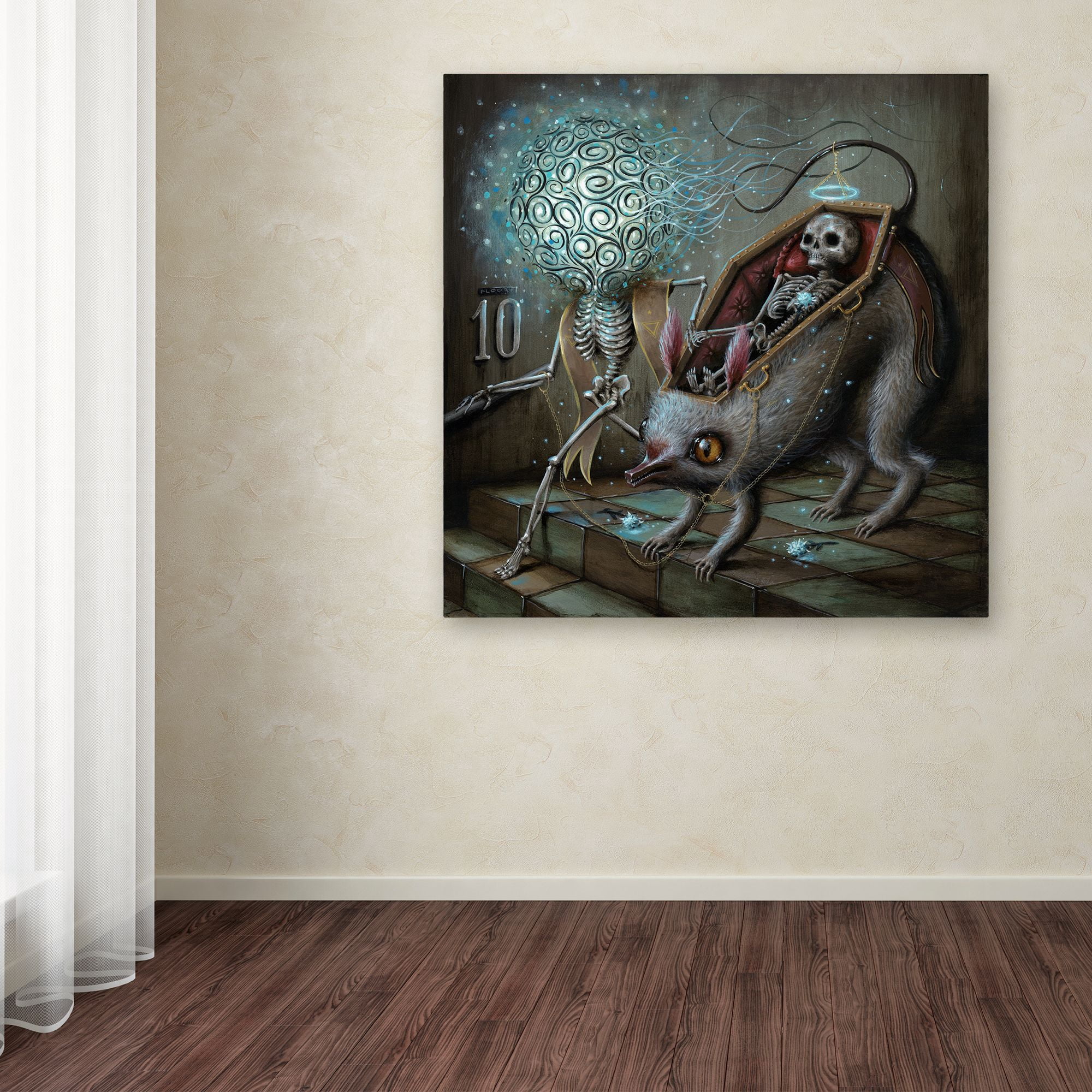 Trademark Fine Art 'No Mans Land' Canvas Art by Jason Limon