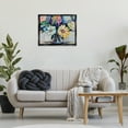 thumbnail image 3 of Stupell Industries Exciting Times Bouquet Botanical & Floral Painting Black Floater Framed Art Print Wall Art, 31 x 25, 3 of 10