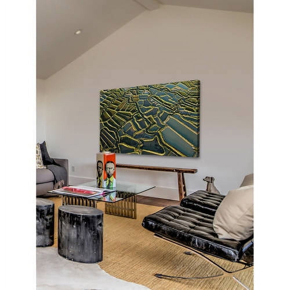 "Waterways" Painting Print on Wrapped Canvas