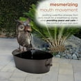 thumbnail image 4 of Alpine Corporation Metal Owl on a Tin Country Fountain, 23 Inch Tall, 4 of 12