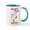 White/Blue Inside, variant on CafePress - Grumpy Goose Mug - 11 oz Ceramic Mug - Novelty Coffee Tea Cup
