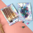 thumbnail image 5 of Bolsas de plástico holográficas para almacenamiento de alimentos, bolsas de sellado láser de 50/10 piezas, resellables, para dulces, collares, joyas, regalos, embalaje de cocina, 5 of 5