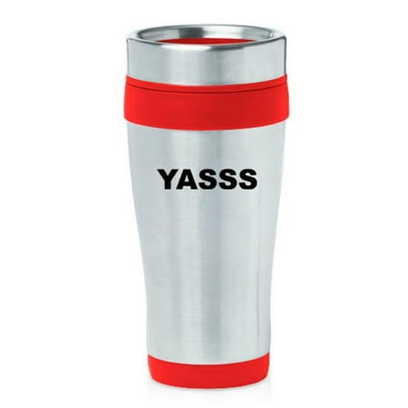 

16oz Insulated Stainless Steel Travel Mug YASSS (Red)
