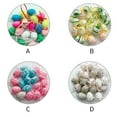 thumbnail image 4 of 18Pcs Easter Eggs Plastic Fake Eggshell Decorative Simulation Hanging Ornament Toy Party Prop  PP Bag Packaging, 4 of 10