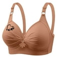 thumbnail image 1 of Women's Printed Plus Size Daily Bra Underwear Without Underwire, 1 of 8