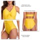 thumbnail image 1 of Traje De Ba?o Adelgazante De Una Pieza, Traje De Ba?o Para Mujer, Encantador, Cómodo, Sin Espalda, Con Cordón Para Spas, Para Mujeres, Para Fiestas En La Playa ANGGREK Otros, 1 of 6