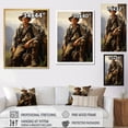 thumbnail image 4 of Designart "Stylish 1850S Adventurous Portrait" Fashion Wall Decor, 4 of 5