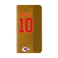 thumbnail image 2 of Keyscaper Isiah Pacheco Brown Kansas City Chiefs Folio iPhone Case, 2 of 7