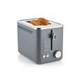 thumbnail image 3 of Toastmaster 2-Slice Multi-Function Toaster - Blue Gray with Lever and Dial Controls, Extra Wide Slots, High Rise Toast Lift and Gluten Free Setting, 900W, 3 of 9