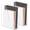 Clear, variant on Clear PET Desk Organizer and Storage Bins, Vertical File Holder, Multi-purpose Plastic Document Organizer for Home Office, Holding for Magazines, Binders, Notebooks, Envelopes