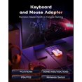 thumbnail image 2 of Adaptador de Teclado y Mouse para NS2, PS4, PS3, Switch, Xbox Series S/X, Xbox One, Xbox 360 - Striker PRO Compatible con Audífonos, Ajuste en Tiempo Real de la APP, Blanco [Última Versión: 3016], 2 of 8