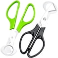 thumbnail image 1 of Tijeras para huevos de codorniz Tijeras para huevos de codorniz Abridor de huevos de codorniz de acero inoxidable Abridor de cáscara de huevo para el hogar, cocina, restaurante 2 piezas Sincero Electrónica, 1 of 5