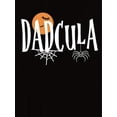 thumbnail image 2 of Camiseta informal de cuello redondo para mujer con estampado geométrico de Halloween "DAD CULA", tejido de punto de algodón, elasticidad media, corte cómodo para todo el año, ideal para el tiempo libr, 2 of 6