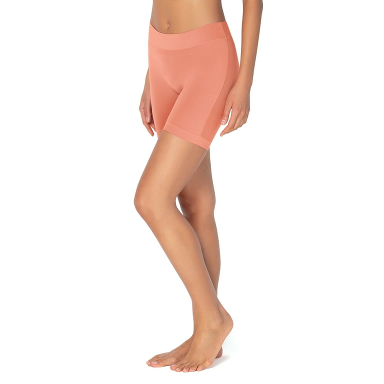 Smart & Sexy Women's Naked Slip Short, 2-Pack, Style-SA1432