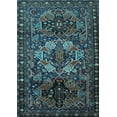 thumbnail image 1 of Ahgly Company Indoor Rectangle Persian Light Blue Traditional Area Rugs, 7' x 10', 1 of 4