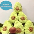 thumbnail image 5 of Adorable peluche de aguacate en forma de mini almohada de comida reconfortante, fruta suave, 5 of 5