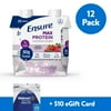 Ensure Max Protein Nutritional Shake, 30g Protein, 1g Sugar, Mixed Berry, 11 fl oz, 12 Pack, Buy 2 Receive $10 Complimentary Gift Card