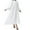 White, variant on Zedker Womens 2025 Casual Midi Maxi Dresses Lightweight Long Sleeve Crew Neck Elastic Waist Dress, Plus Size White L