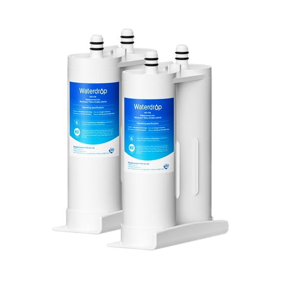 2 Pack Waterdrop EWF01 Replacement for Electrolux FC300 EWF01 Water Filter