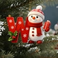 thumbnail image 1 of 26 Letters Christmas Tree Decoration Pendant Christmas Tree Ornaments DIY Christmas Ornaments Christmas Decoration Xmas Tree Hanging Decor, 1 of 6