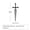1 pc, variant on Gothic Kinitial Sword Earrings for Women Men Cross Earrings ,Hiphop Dagger Stud-1 pc