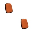 thumbnail image 1 of Seitruly Bolsa de almacenamiento de Cable de datos, organizador de estilo Simple, de Banco de energía para interiores y exteriores, bolsa Naranja 2piezas, 1 of 6