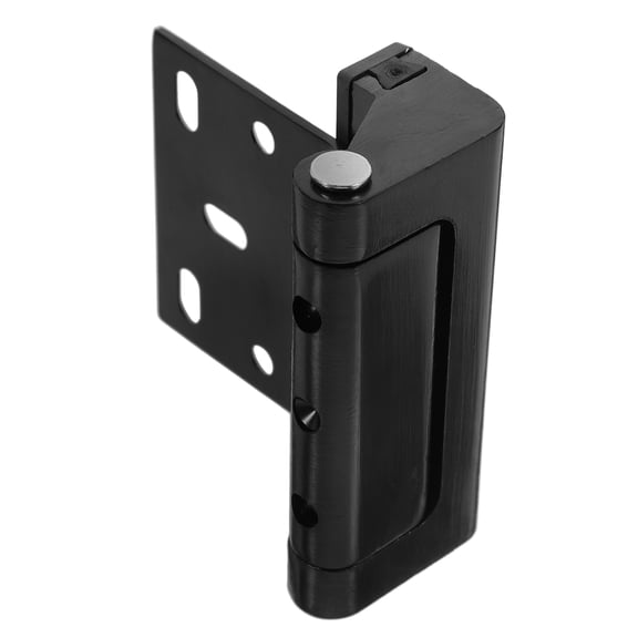 LEORX Black Aluminum Alloy Chain Lock for Inside Door Enhanced Security Lock for Home Use