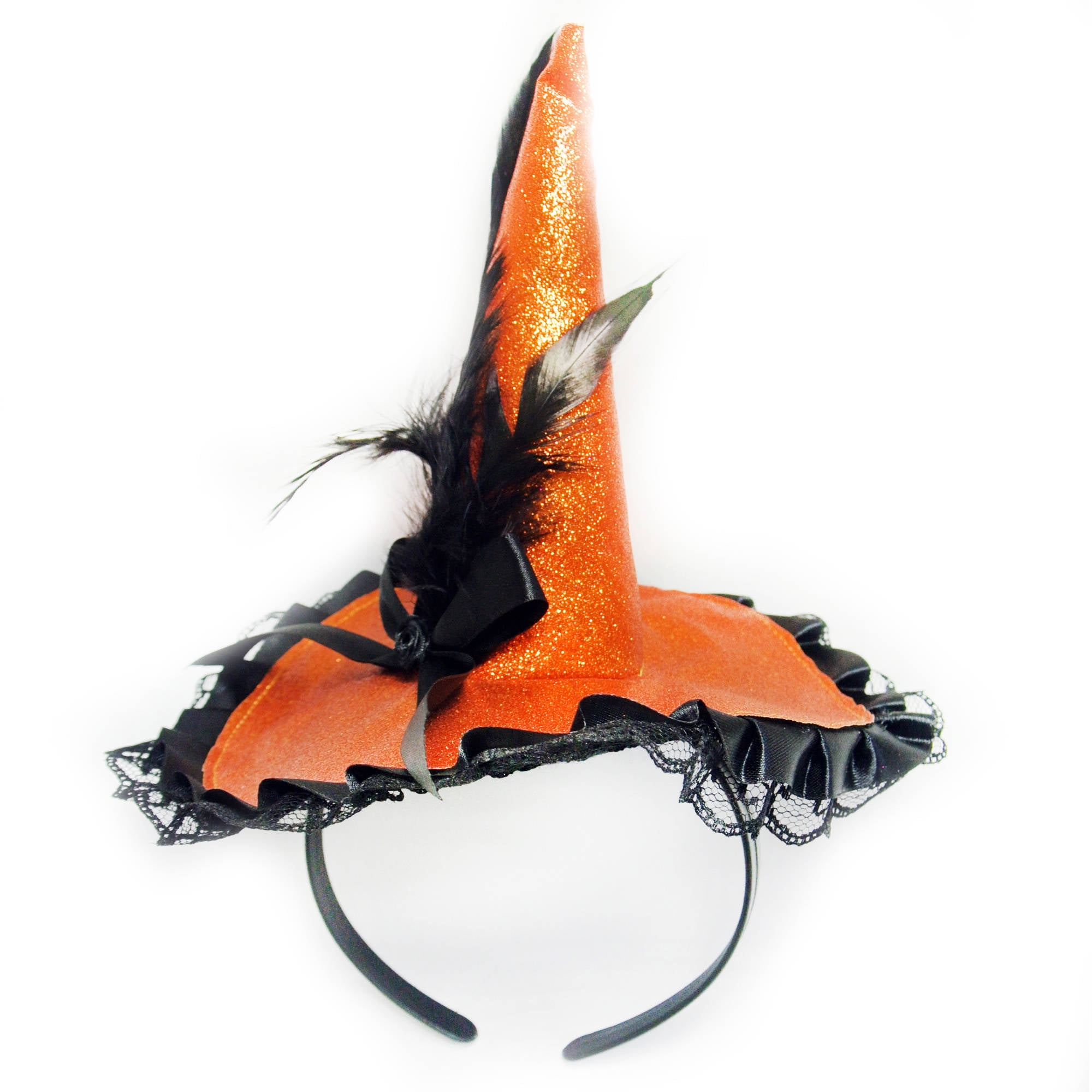 Orange Witch Headband Halloween Costume Accessory