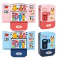 thumbnail image 1 of 1 Set Casse-Tête Simulation Amusant Réfrigérateur Intelligent Jouets Maison Filles Réfrigérateur Appareils Enfants Jeu de Rôle Double Porte Réfrigérateur Cuisine Jouet, 1 of 8