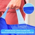 thumbnail image 4 of Positioning Bed Pad with Handles, 48" x 40” Transfer Sheet Patient, Reusable & Washable Transfer Blanket with Handles, Slide Sheet for Patient Transfer, Multipurpose Draw Sheets for Hospital Bed, 4 of 8