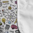thumbnail image 4 of Science Microwave Oven Cover, Science Pattern Formulas Laboratory Elements Physics Mathematics, Water Resistant Organizer with Pockets for Kitchen, 36" x 12", Multicolor, by Ambesonne, 4 of 4