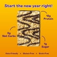 thumbnail image 3 of Treats - High Protein Bars, Low Carb, Keto Friendly, 1g of Sugar, Gluten Free, Crispy Treat Cereal Bar, On-The-Go Healthy Snack (4 each of Marshmallow, Chocolate PB, Blueberry Muffin, Double, 3 of 5