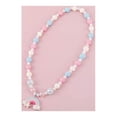 thumbnail image 3 of Cartoon Candy Color Bead Ball Necklace Rainbow Snowflake Charm Pendant Necklace Boy Girl Exquisite Jewelry, 3 of 4