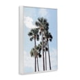 thumbnail image 3 of Stupell Industries Blue Tropics Palm Scene White Framed Giclee Art design by Natalie Carpentieri, 24 x 16, 3 of 8