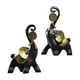 thumbnail image 1 of Estatuilla de elefante Fernando resina figura de Animal decoración, 1 of 8