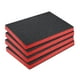 thumbnail image 2 of 4 piezas de forro de espuma para cajones de caja de herramientas, acolchado de embalaje extraíble para herramientas 40 x 50 x 5 cm, 2 of 8
