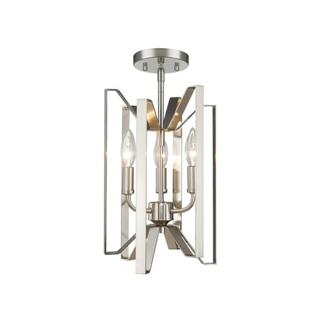 

Marsala Light Semi Flush Mount-Finish:Brushed Nickel